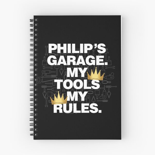 Item preview, Philip Garage My Tools, My Rules designed and sold by HelloFromAja.