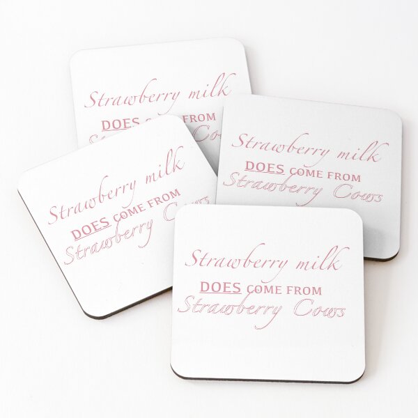 Item preview, strawberry milk does come form strawberry cows designed and sold by mioom.