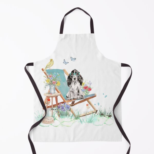 Item preview, A Pooch For You - Black & White Cocker Spaniel 'Just Chillin' designed and sold by Amanda-Lakey.