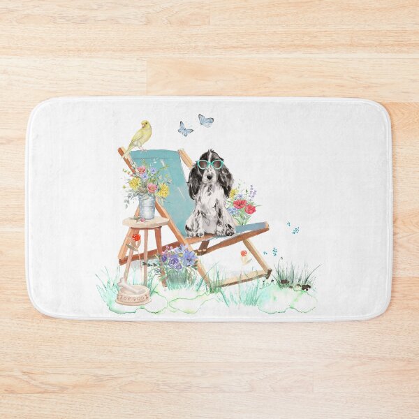 Item preview, A Pooch For You - Black & White Cocker Spaniel 'Just Chillin' designed and sold by Amanda-Lakey.