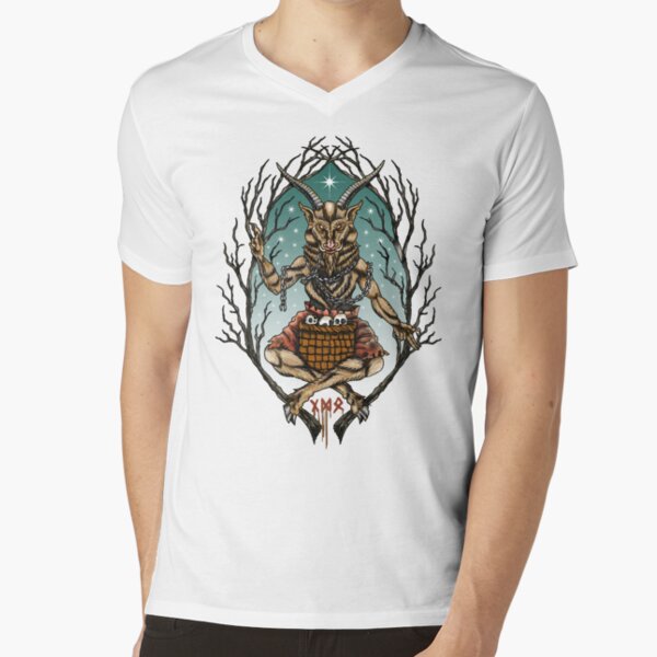 Krampus V-Neck T-Shirt