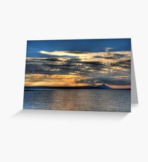 And Down It Goes II Greeting Card