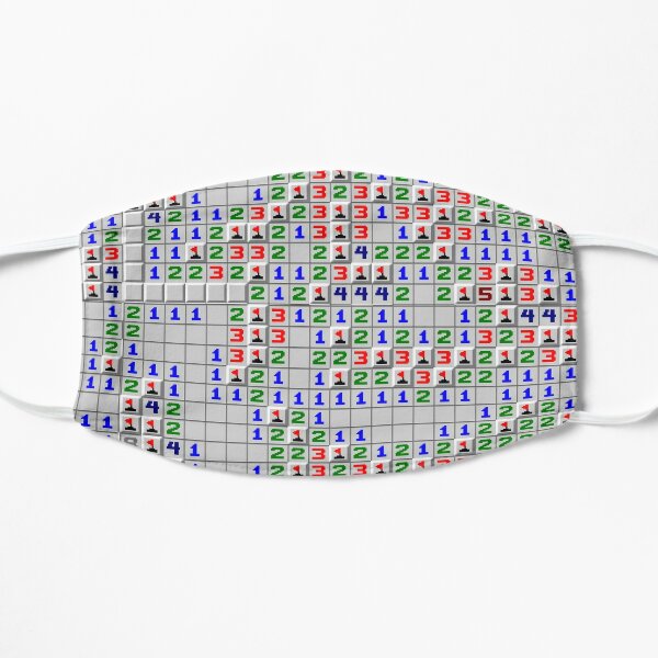 Minesweeper Face Masks Redbubble