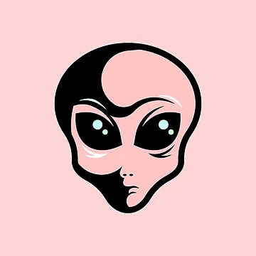 Artwork thumbnail, Pink Alien by Raith -
