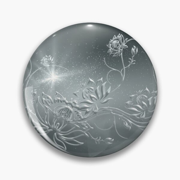 Item preview, Silver Floral designed and sold by FantasySkyArt.