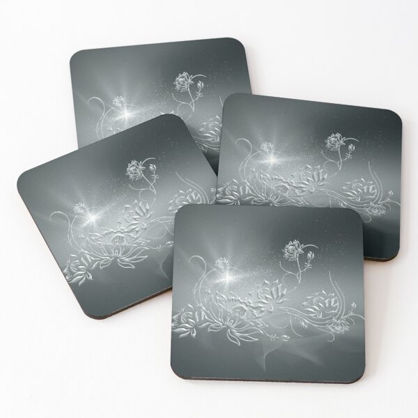 Item preview, Silver Floral designed and sold by FantasySkyArt.