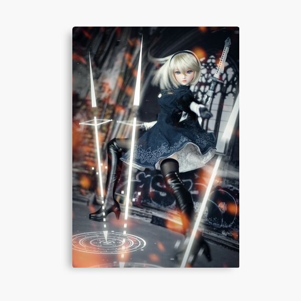 2B Nier:Automata Dollfie Dream Doll Canvas Print