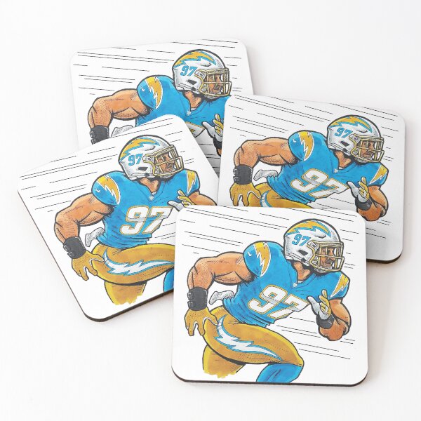 Item preview, Joey Bosa (White) designed and sold by AETHERART.