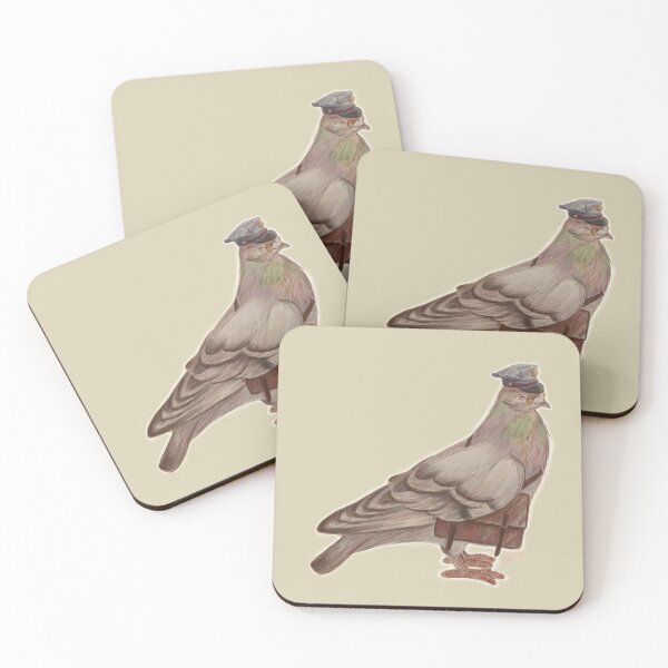 Item preview, Friendly Postie Pigeon designed and sold by FeatherMuffin.