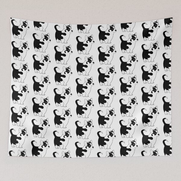 Item preview, Corgi puppy designed and sold by Marie-Sophie Germain.