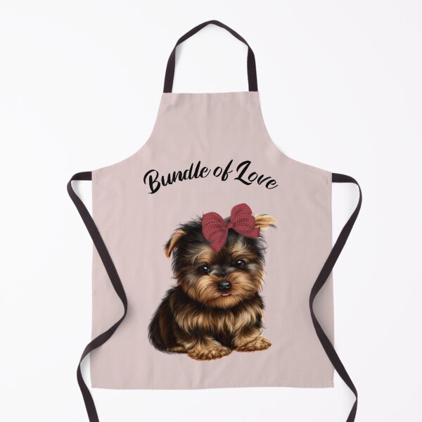 Item preview, Bundle Of Love - Cute Puppy With Red Ribbon designed and sold by Borislav Shekerdzhiyski.