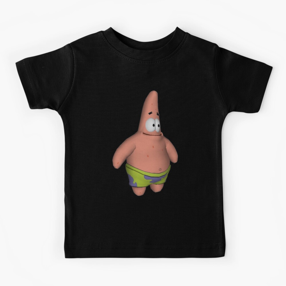 Patrick Star Calligram T-Shirt - TeeHex