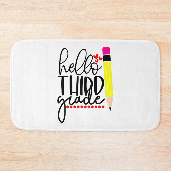 Item preview, Hello Third Grade designed and sold by purpleblobart.