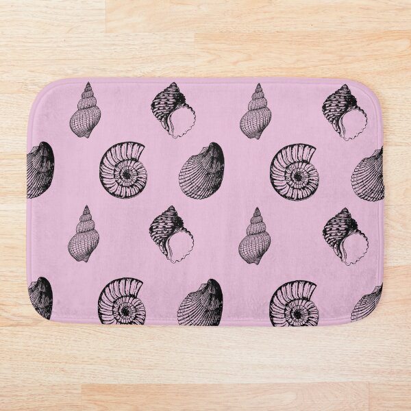 Item preview, Seashells pattern pink designed and sold by Odettje.