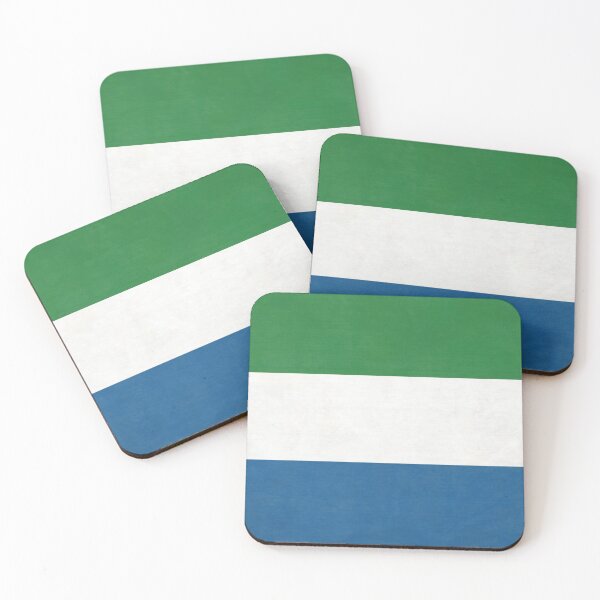 Item preview, Sierra Leone Flag designed and sold by Finding Fortuity.