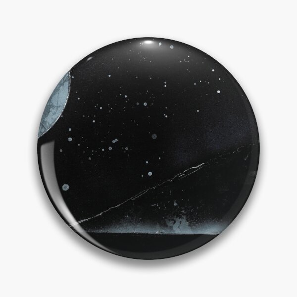 Item preview, Spray paint Moon over lake designed and sold by Dianne Hancock-James.