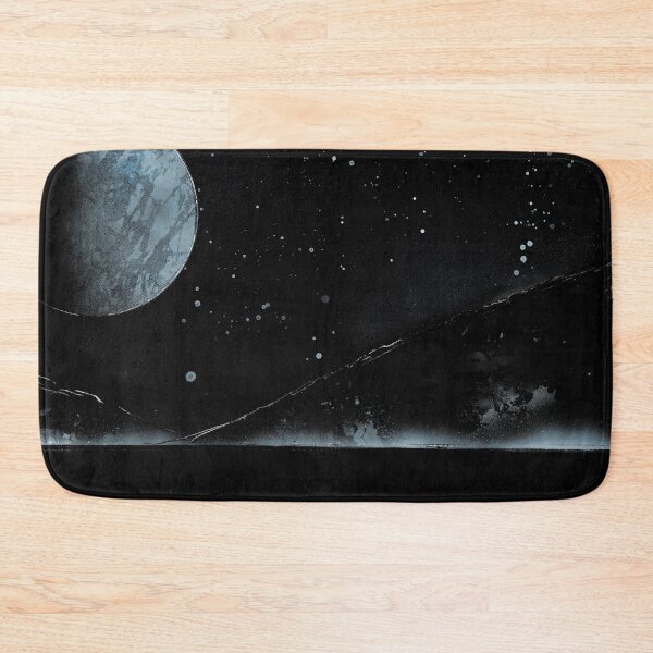 Item preview, Spray paint Moon over lake designed and sold by Dianne Hancock-James.