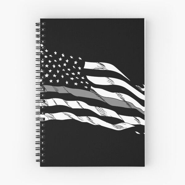 Item preview, thin silver line flag  designed and sold by J AND J  PRINTS.