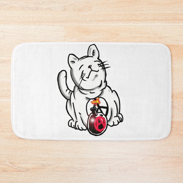 Item preview, White cat of Doom  designed and sold by SilentlyRob668.