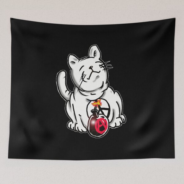 Item preview, White cat of Doom  designed and sold by SilentlyRob668.