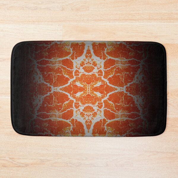 Item preview, Orange kaleidoscope pattern designed and sold by steveball.