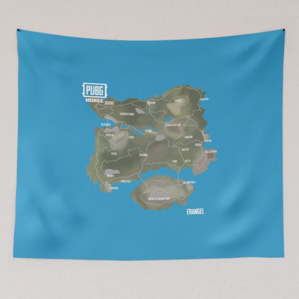 Item preview, Erangel Map -Pubg- designed and sold by Engin1881.