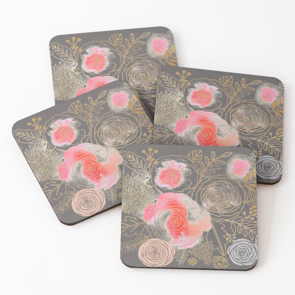 Item preview, Bouquet Of Flowers Drawing, Golden Flowers designed and sold by Little. Roses.