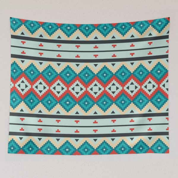 Item preview, retro zigzag pattern with light and bright colors designed and sold by Gee Creatives.