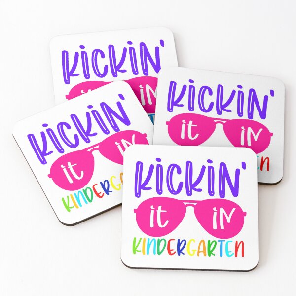Item preview, Kickin it in kindergarten designed and sold by purpleblobart.