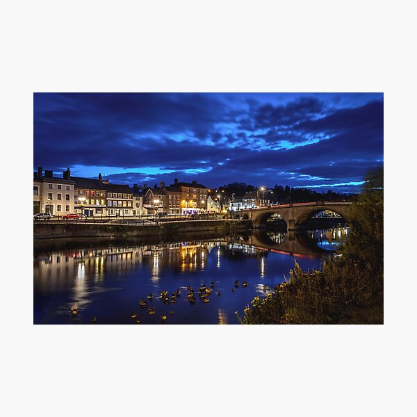Bewdley by Night Photographic Print