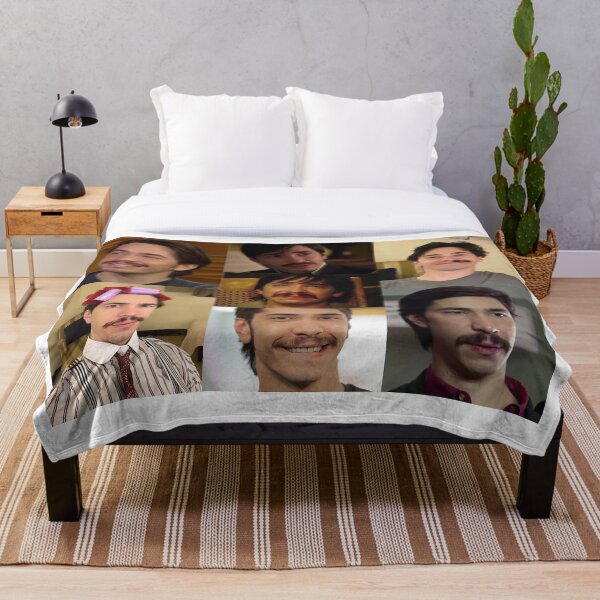 Item preview, justin long the moustache king designed and sold by cheedee.