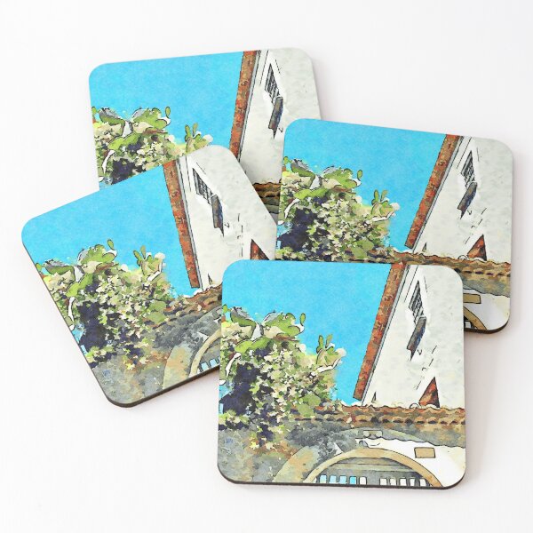 Item preview, Prickly pear on the wall of the palace designed and sold by Giuseppe Cocco.