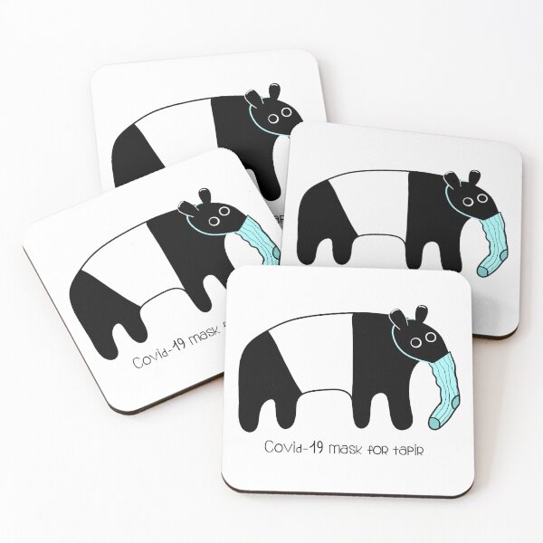 Artikelvorschau, Covid-19-Maske für Tapir entworfen und verkauft von Marie-Sophie Germain.