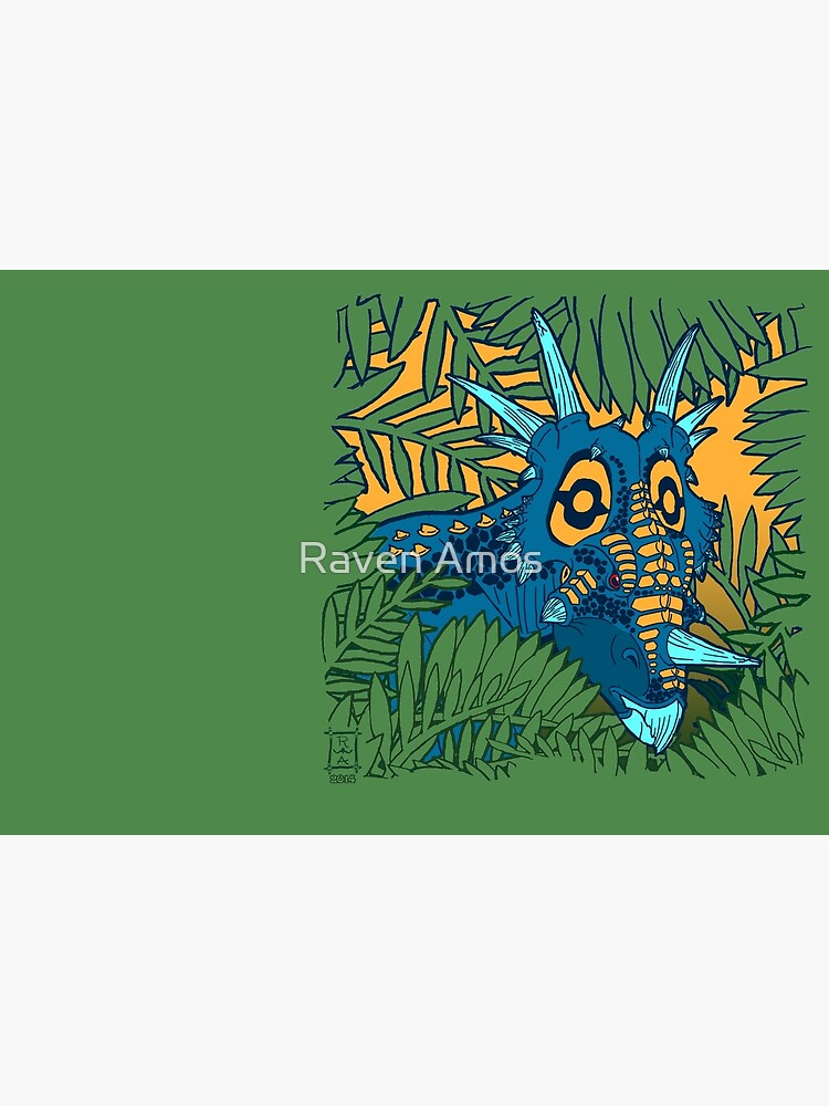 Styracosaurus Jungle by alaskanime