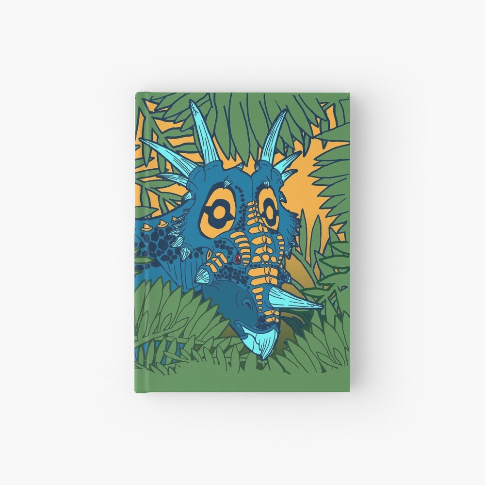 Styracosaurus Jungle Hardcover Journal