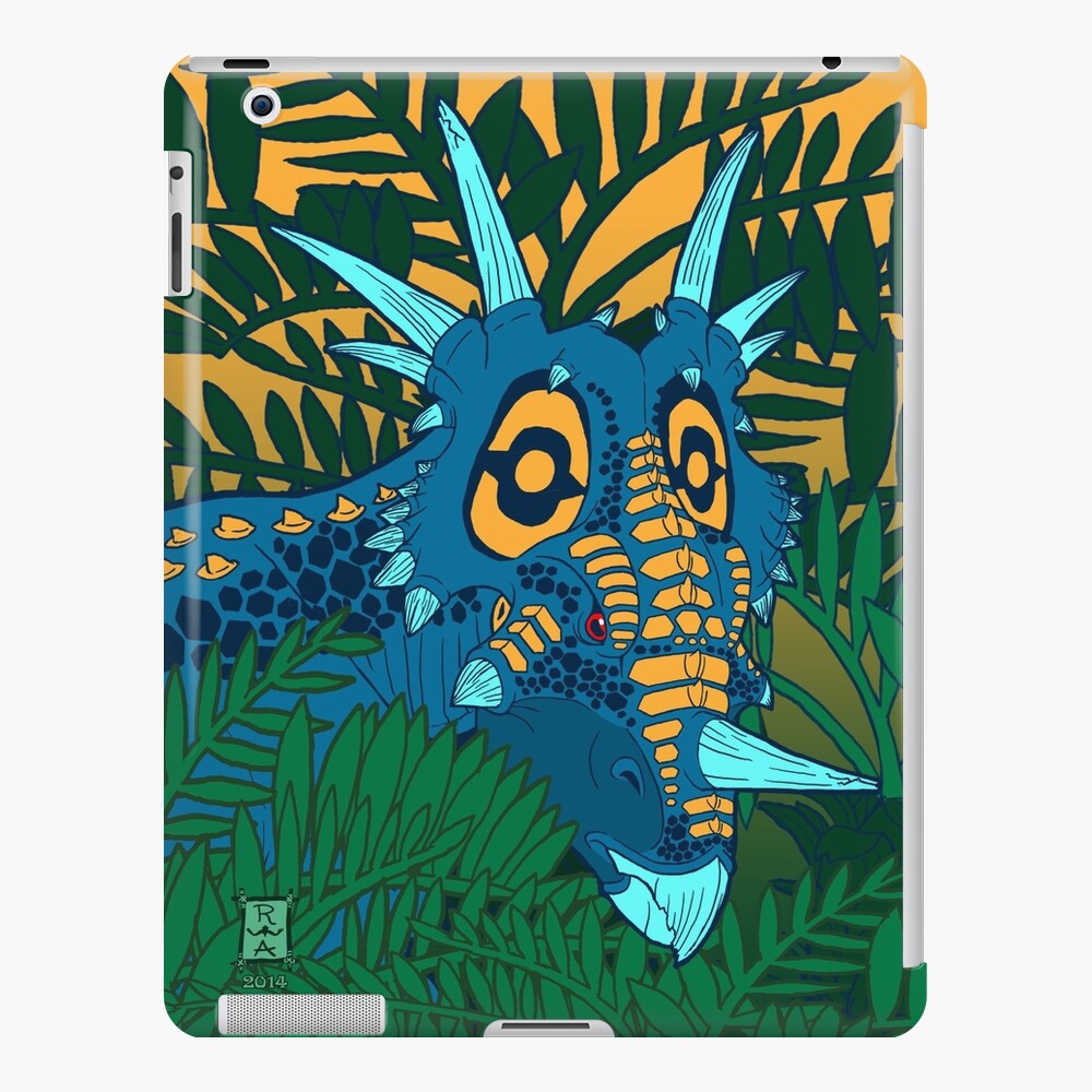 Styracosaurus Jungle iPad Case & Skin