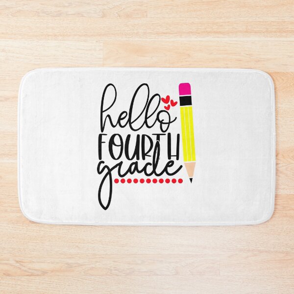 Item preview, Hello Fourth Grade designed and sold by purpleblobart.