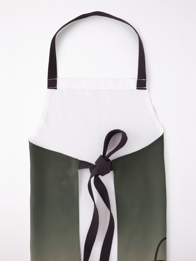 Alternate view of Marilyn white coat Apron