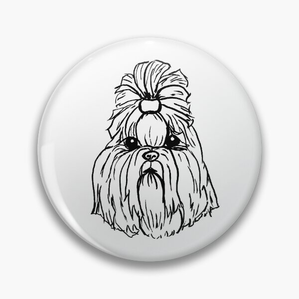 Item preview, Shih-tzu designed and sold by NinaBetterNot.