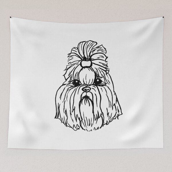 Item preview, Shih-tzu designed and sold by NinaBetterNot.