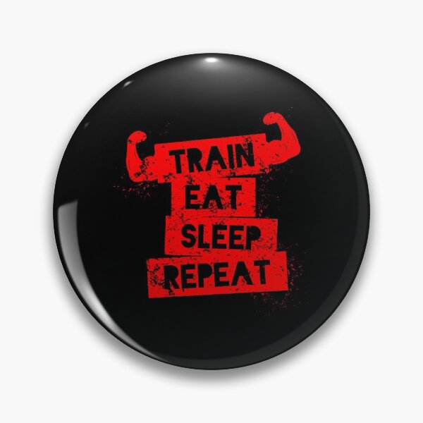 Item preview, Train eat sleep repeat - Funny training lover Gift designed and sold by Teenation9.