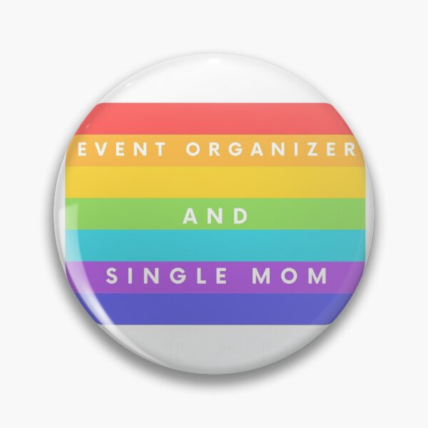 Item preview, event organizer single mom lgbt rainbow flag designed and sold by amr badawy.