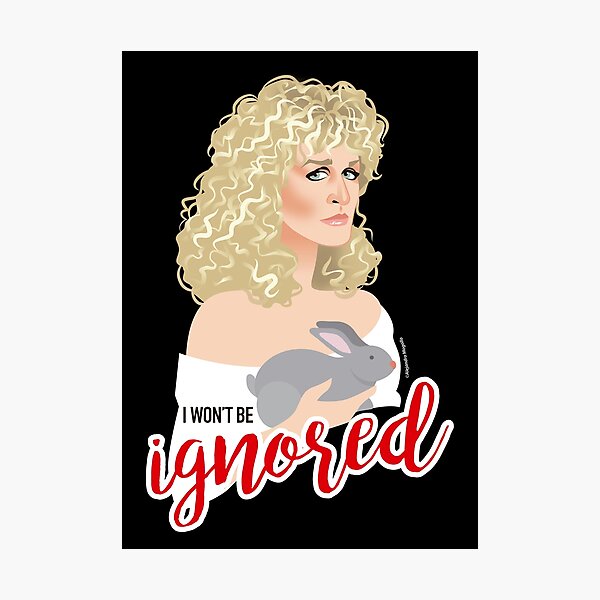 I won't be ignored Photographic Print