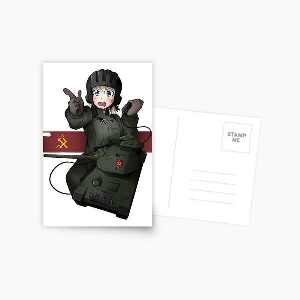 Kv Postcards Redbubble - roblox katyusha loud