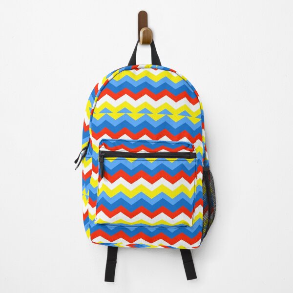 primary color backpack