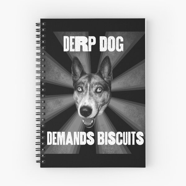 Item preview, DERP DOG - Demands biscuits designed and sold by Marcus Barcus.