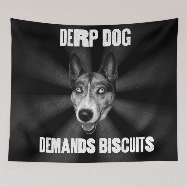 Item preview, DERP DOG - Demands biscuits designed and sold by Marcus Barcus.