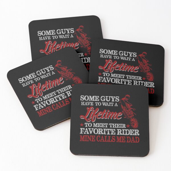 Item preview, My favorite rider calls me dad - Funny biker dad Gift designed and sold by Teenation9.