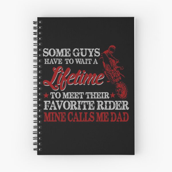 Item preview, My favorite rider calls me dad - Funny biker dad Gift designed and sold by Teenation9.