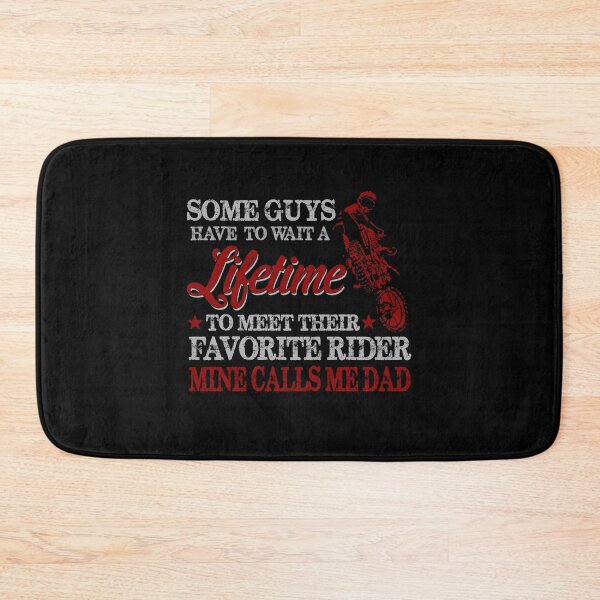 Item preview, My favorite rider calls me dad - Funny biker dad Gift designed and sold by Teenation9.